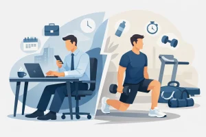 Busy Professional Workout Routine Example