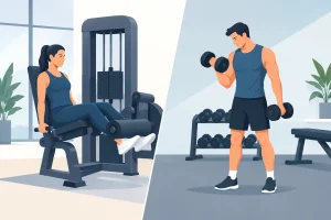 Machines vs Weights: What Builds Better Results?